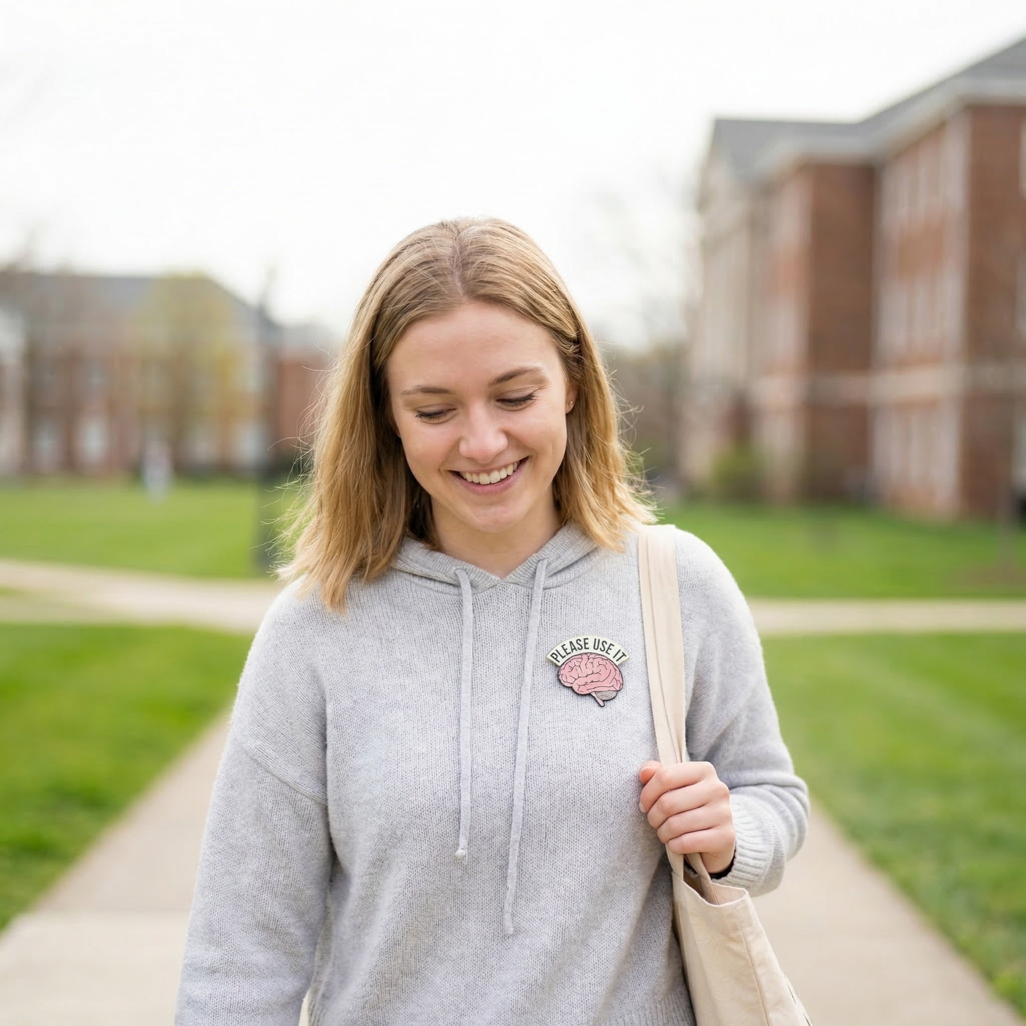 The "Lost My Mind" Duo: Sarcastic Enamel Pin Set for Creative Souls