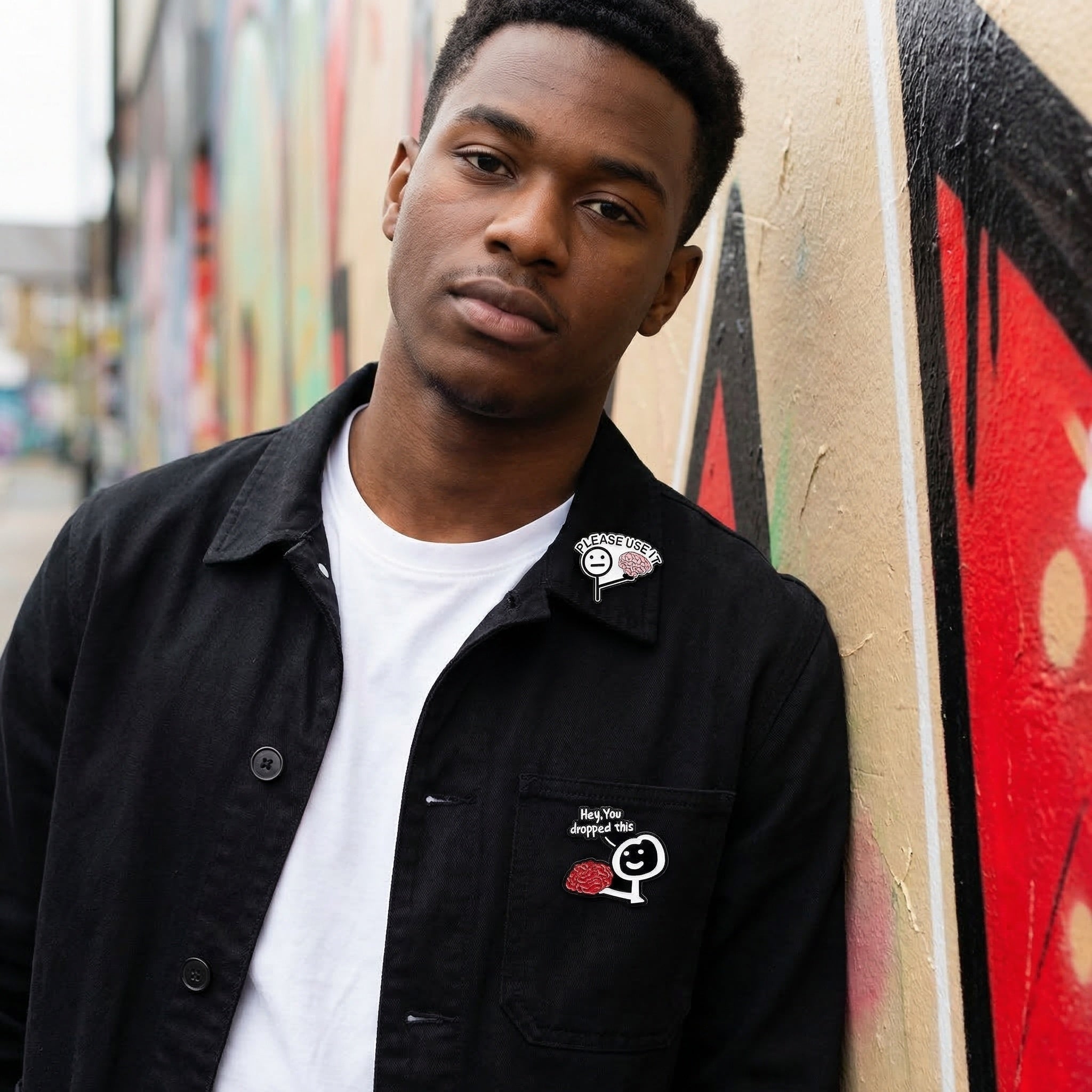 The "Lost My Mind" Duo: Sarcastic Enamel Pin Set for Creative Souls