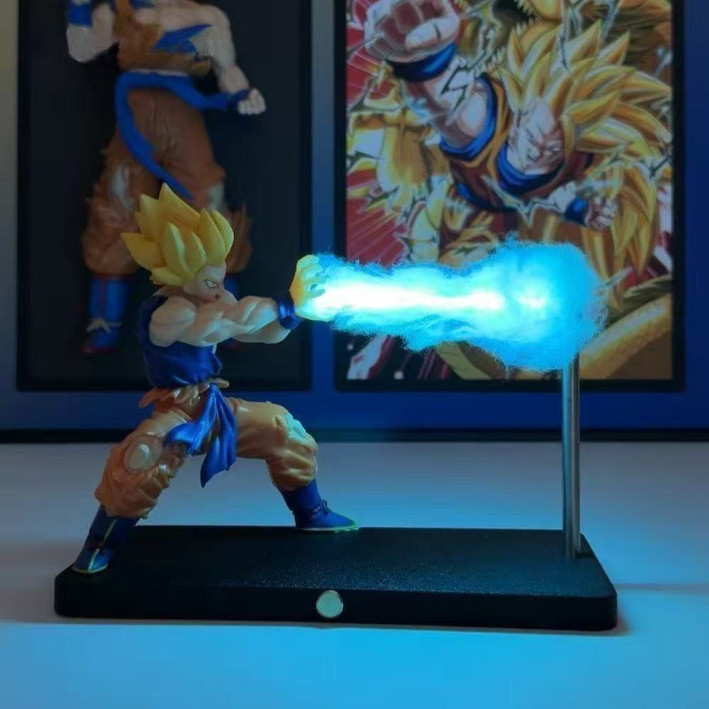 Anime Energy Blast LED Desk Sculpture