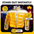 Transparent Beer-Filled Air-Filled Jacket