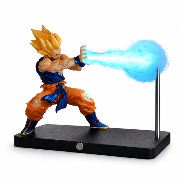 Anime Energy Blast LED Desk Sculpture
