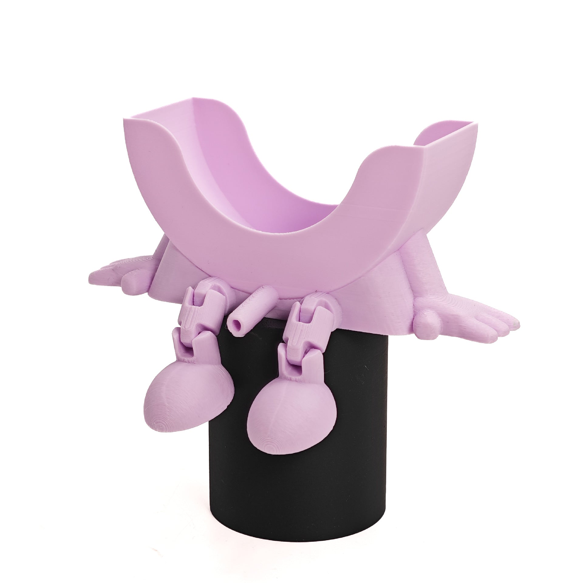 New cross-border smiley face dishwashing 3D printing sponge bracket creative funny drain rack cute storage rack