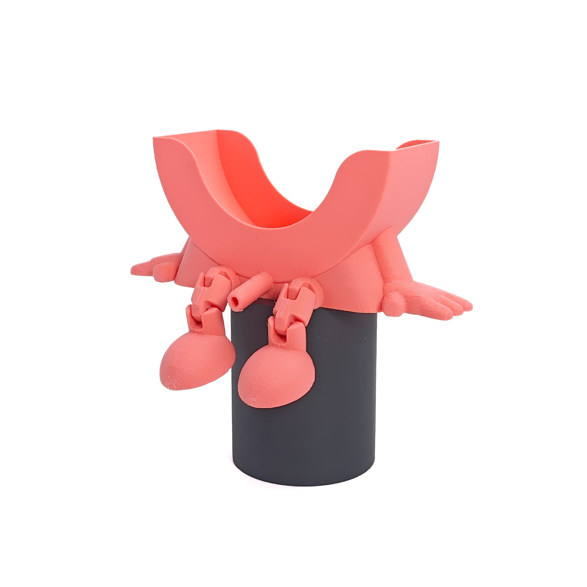 New cross-border smiley face dishwashing 3D printing sponge bracket creative funny drain rack cute storage rack