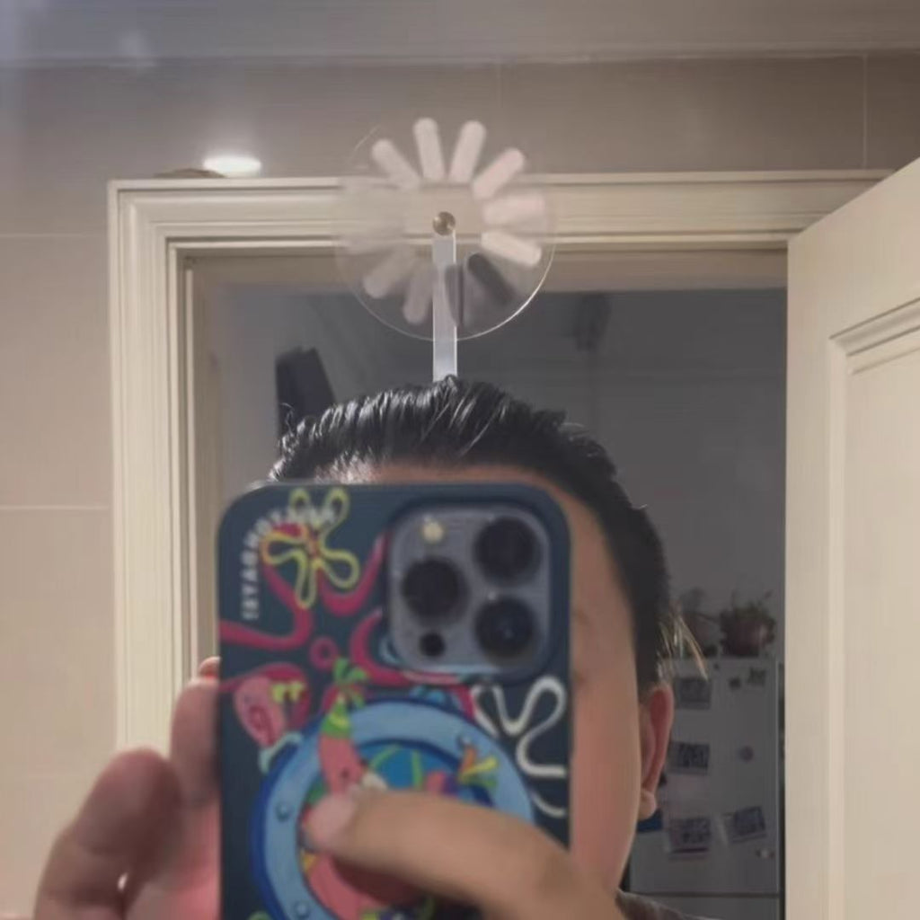 Brain loading headband headgear female Internet celebrity funny rotation whole live headband pixel wind high value photo hair accessories