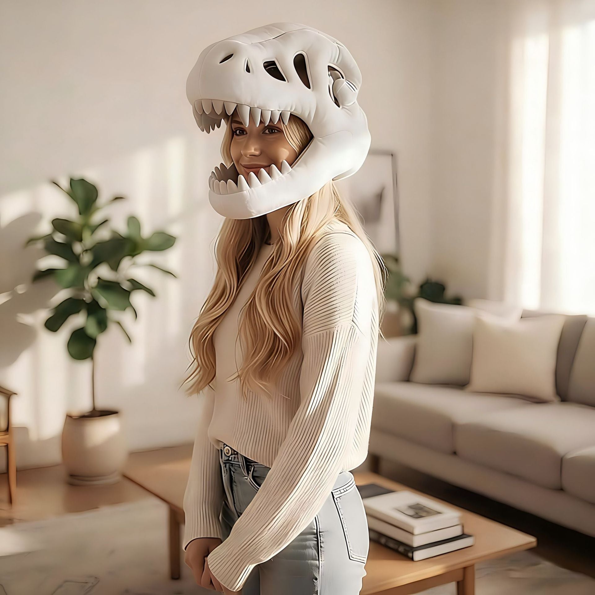 Dinosaur skeleton