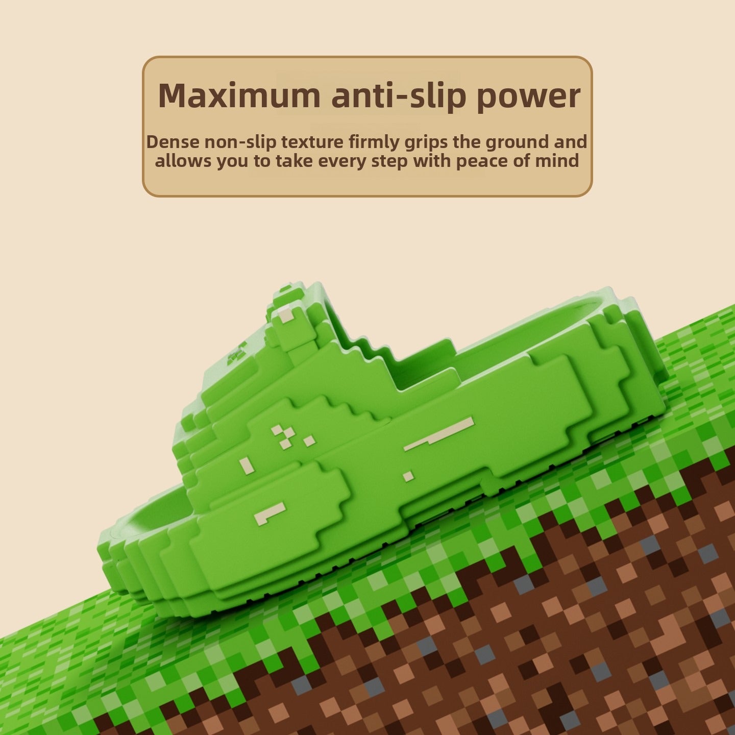 Pixel Tank Chunky Slippers